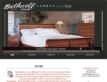 Tablet Screenshot of bothwellfinefurniture.com
